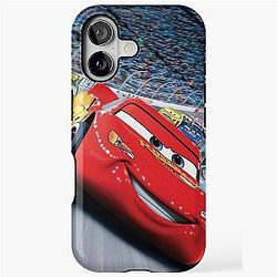 Lightning McQueen iPhone Tough Case