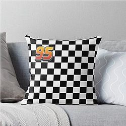 Lightning McQueen Throw Pillow