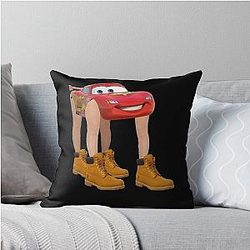 Lightning McQueen Throw Pillow