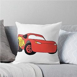 Lightning McQueen Cars Throw Pillow