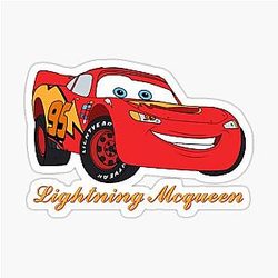LIGHTNING MCQUEEN KACHOW Sticker