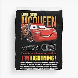 Lightning McQueen Car Duvet Cover