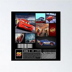 Cars Lightning McQueen Poster
