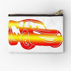 Gradient Lightning McQueen Zipper Pouch