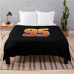 Lightning McQueen Cars Classic Throw Blanket