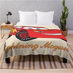 LIGHTNING MCQUEEN KACHOW Throw Blanket
