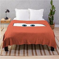 Lightning McQueen Throw Blanket