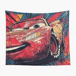 Lightning Mcqueen Japanese Desk Mat
