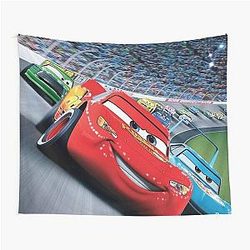 Race Lightning McQueen Tapestry