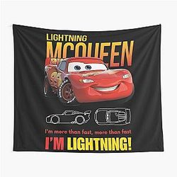 Lightning McQueen Cars Tapestry