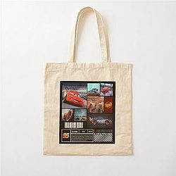 Cars Lightning McQueen Cotton Tote Bag