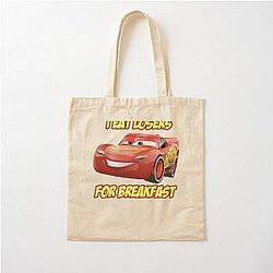 Lightning Mcqueen from Cars T-Shirt Cotton Bag