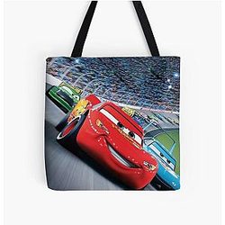 Lightning Mcqueen All Over Print Tote Bag