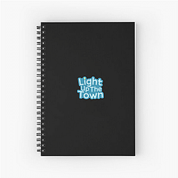 Light Up the Town Merch Collection Light Up The Town Notebook