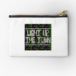 Light Up the Town Merch For Fans Light Up The Town Zipper Pouches