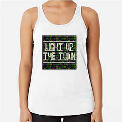 Light Up the Town Merch For Fans Light Up The Town Tank Tops