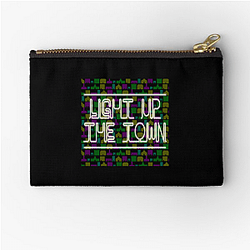 Light Up the Town Merch For Fans Light Up The Town Zipper Pouches