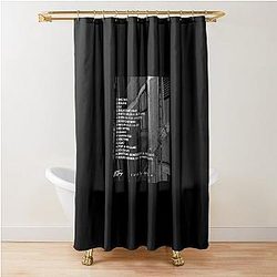 Lil Tjay True to Myself All Song Pullover Hoodie Shower Curtain