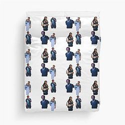 Lil Tjay Sticker Pack Pin Duvet Cover