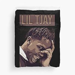 Lil Tjay Rapper Duvet Cover
