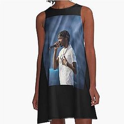 Lil Tjay Live Sleeveless Top Dress