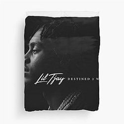 Lil Tjay Black Duvet Cover