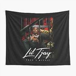 Lil Tjay Graphic Man Tapestry