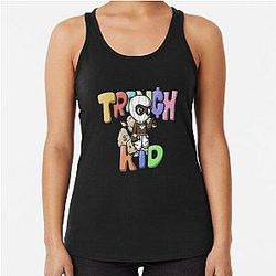 Trench kid merch Lil TJ Racerback Tank Top