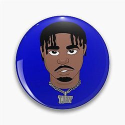 Lil Tjay Fan Art Pin