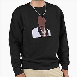 Lil Tjay Silhouette Pullover Sweatshirt