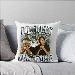 Lil Tjay Shirts Throw Pillow