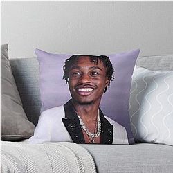 style lil tjay throw pillow