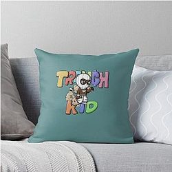 Trench kid Lil Tjay Throw Pillow