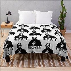 Lil Tjay, rapper, designs throw blanket