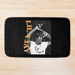Birthday Gift Lil Tjay Fans Bath Mat
