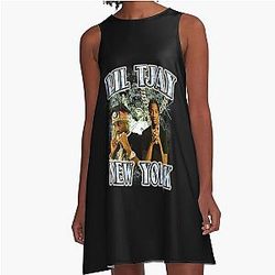 Lil Tjay A-Line Dress