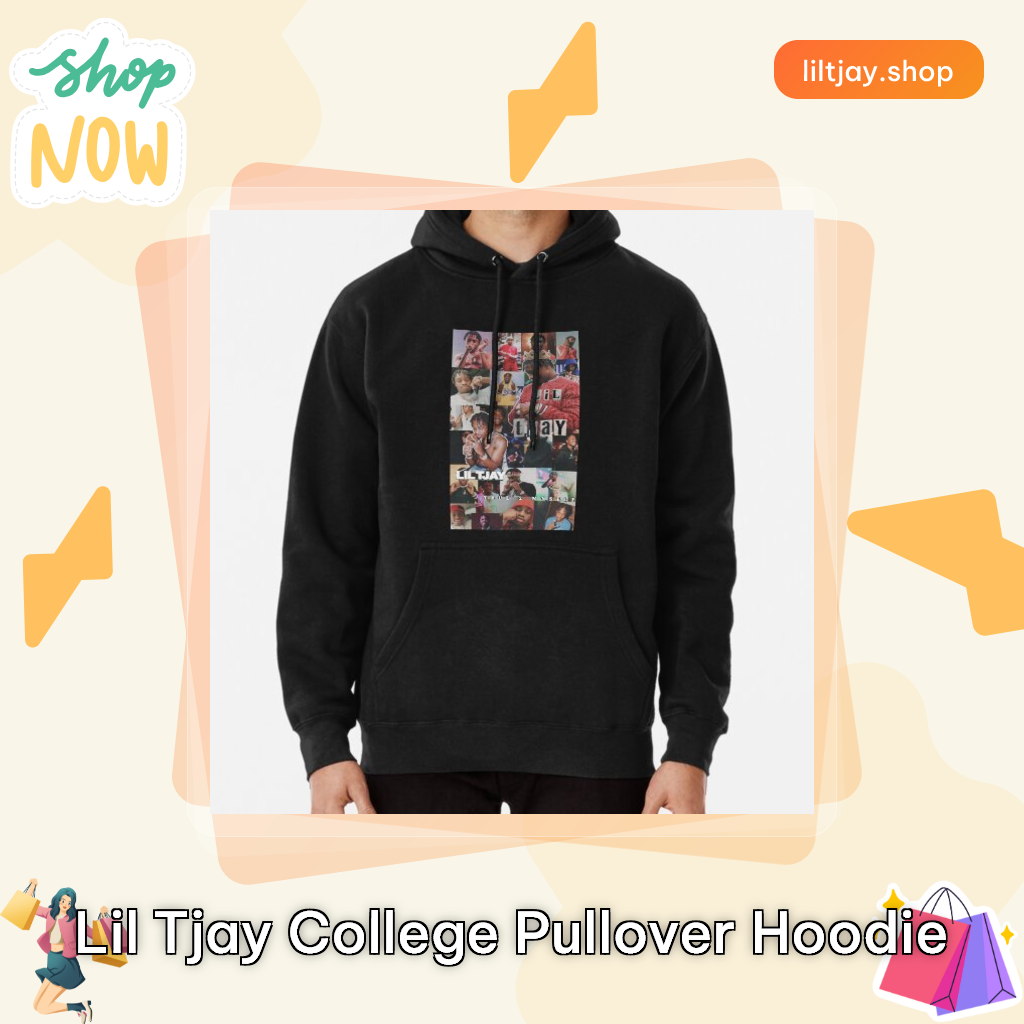 Lil Tjay College Pullover Hoodie