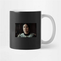 Red Carpet Queen Lily Gladstone Mugs