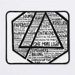 Linkin Park Tracklist Mouse Pad