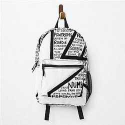 Linkin Park Tracklist Art Backpack