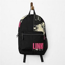 Vintage Linkin Park Band Hoodie Backpack