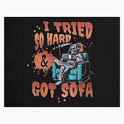 I Tried So Hard Got Sofa - Linkin Park Jigsaw Puzzle