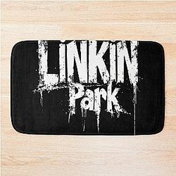 Linkin Park Distressed Logo Bath Mat