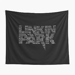Linkin Park Word Tapestry
