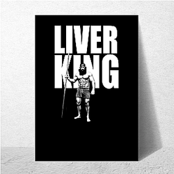 Liver King posts intense workouts Liver King Posters