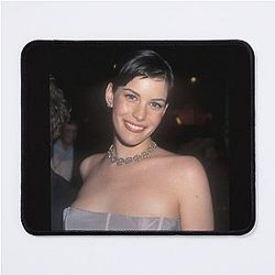 Liv Tyler Art Mouse Pad