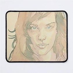 Arwen Lovely Portrait of Lord of Rings Actress Liv Tyler Mouse Pad