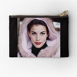 Liv Tyler Art Zipper Pouch