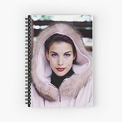 Liv Tyler Art Spiral Notebook Becomes: Liv Tyler Art Journal