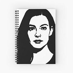 Liv Tyler Spiral Notebook
